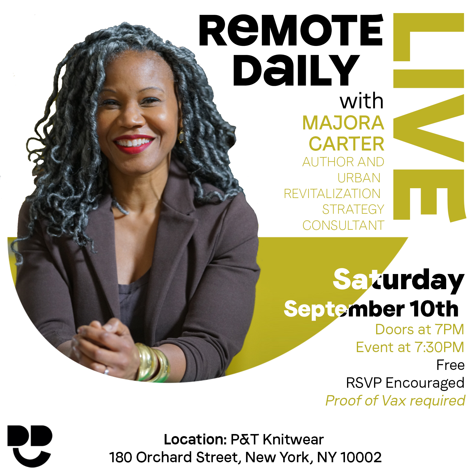Remote Daily Live in-person book talk in progress