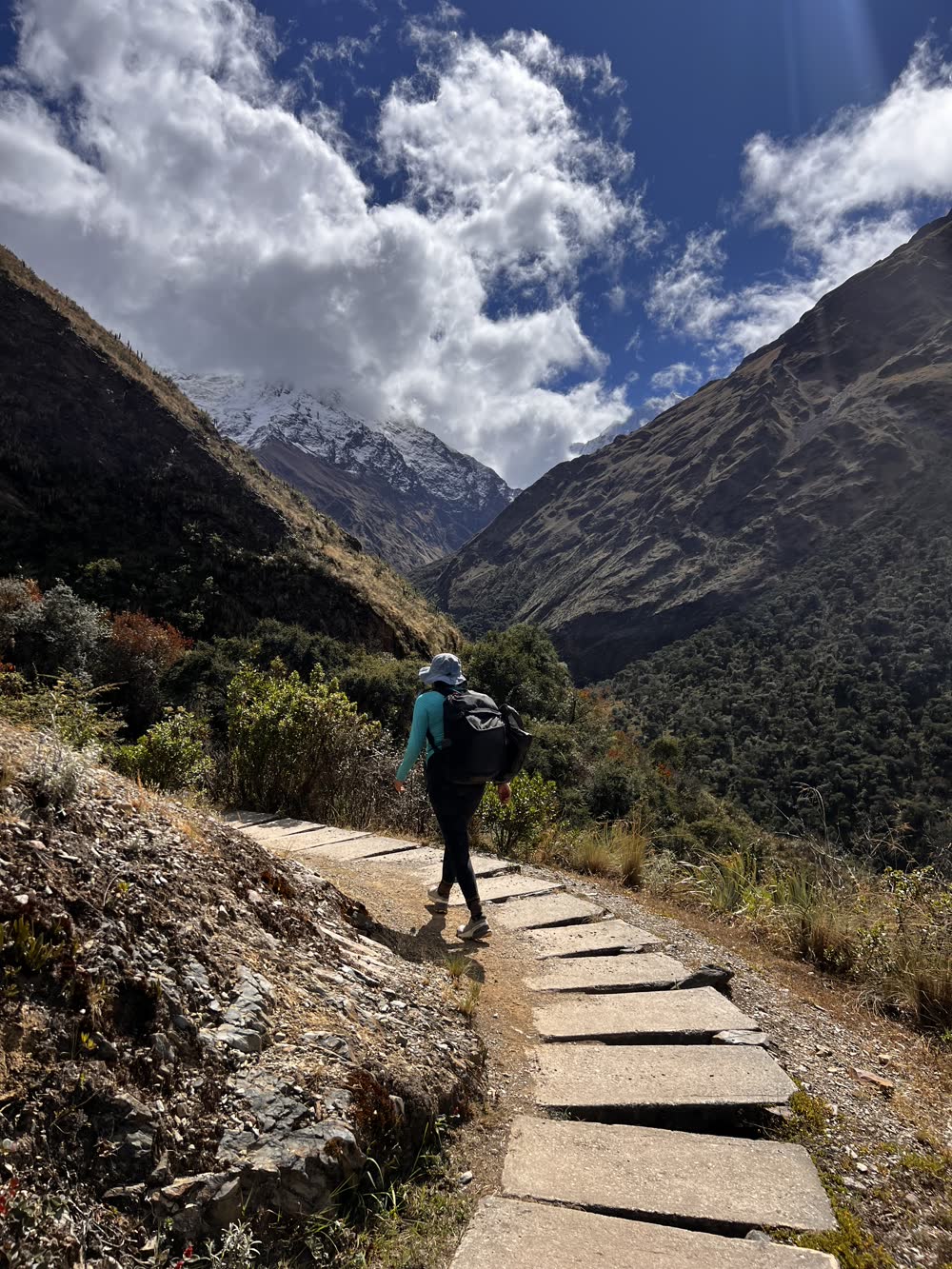 Trekking to Machu Picchu