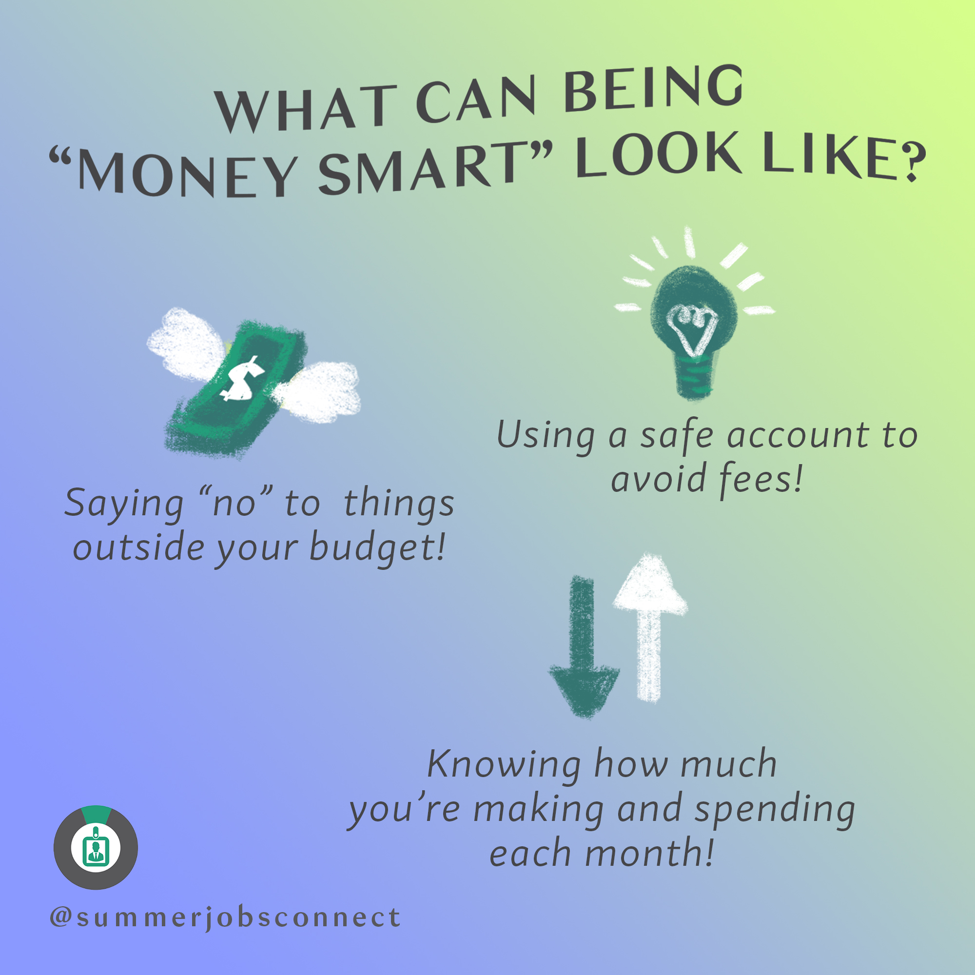 Money Smart financial literacy Instagram post